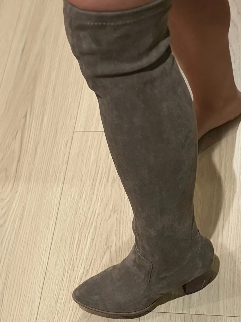 DV by Dolce Vita Brown Suede Over-the-Knee Boots
